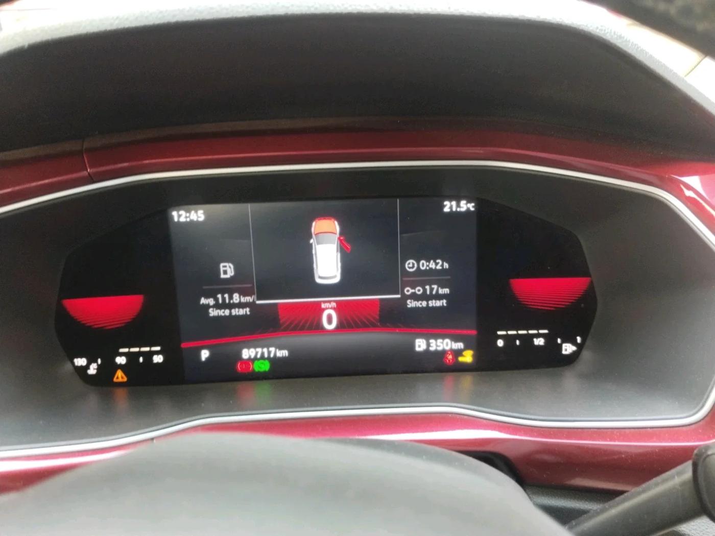 2022 Volkswagen TAIGUN GT PLUS 1.5 TSI DSG, Petrol, Automatic, 89,717 km, interior
