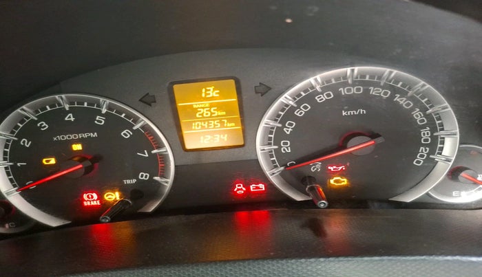 2015 Maruti Swift ZXI, Petrol, Manual, 1,04,357 km, interior