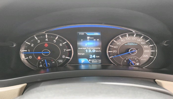 2019 Maruti Ciaz ALPHA  AT 1.5 SHVS PETROL, Petrol, Automatic, 90,851 km, interior