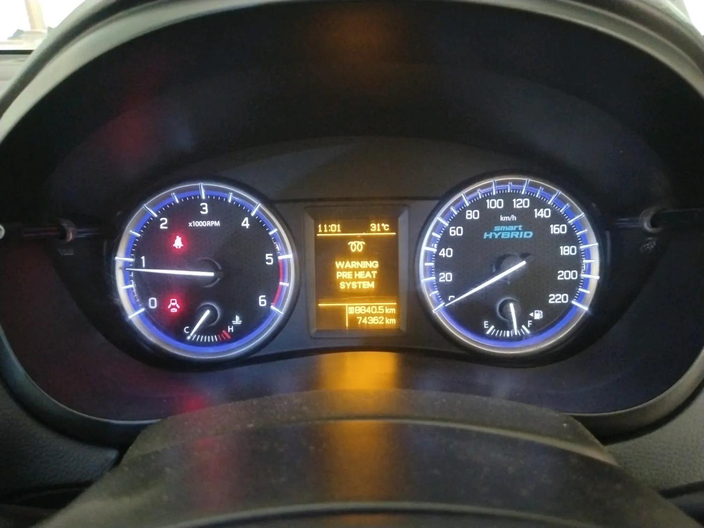2018 Maruti S Cross ALPHA 1.3, Diesel, Manual, 74,362 km, interior