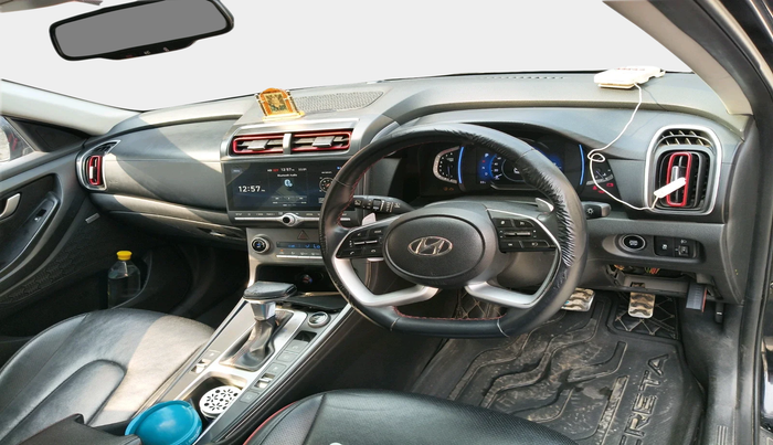 2020 Hyundai Creta SX (O) 1.4 TURBO DCT DUAL TONE, Petrol, Automatic, 47,105 km, interior