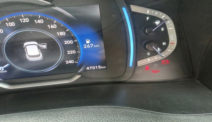 2020 Hyundai Creta SX (O) 1.4 TURBO DCT DUAL TONE, Petrol, Automatic, 47,105 km, interior