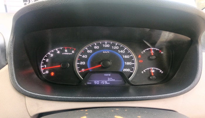 2017 Hyundai Grand i10 SPORTZ U2 1.2 CRDI, Diesel, Manual, 90,159 km, interior