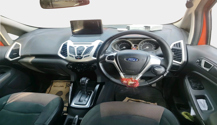 2016 Ford Ecosport TITANIUM 1.5L PETROL AT, CNG, Automatic, 91,436 km, interior