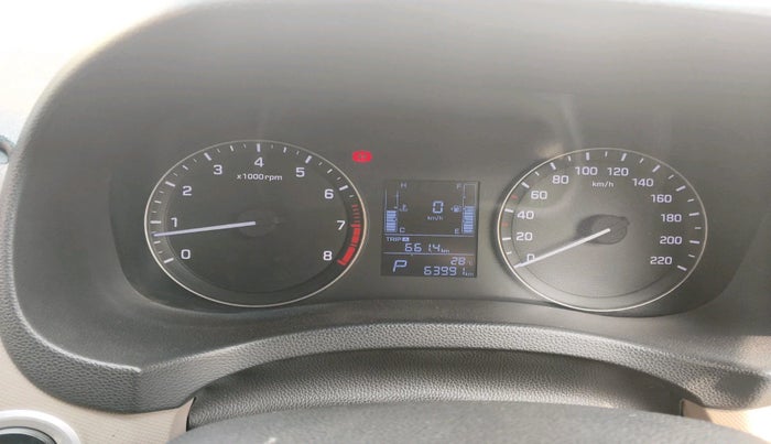 2016 Hyundai Creta SX PLUS AT 1.6 PETROL, Petrol, Automatic, 63,991 km, interior