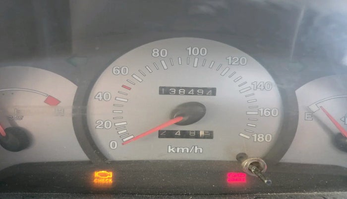 2010 Hyundai Santro Xing GLS (CNG), Petrol, Manual, 1,38,494 km, interior