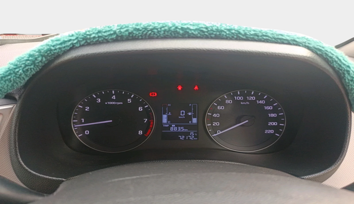 2016 Hyundai Creta E PLUS 1.6 PETROL, Petrol, Manual, 72,172 km, interior