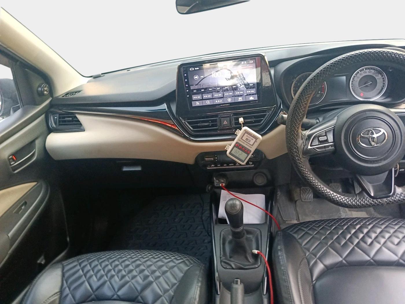 2022 Toyota Glanza E, Petrol, Manual, 69,822 km, interior