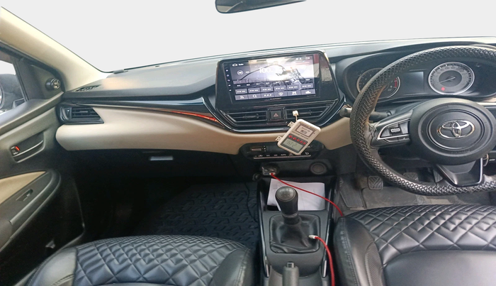 2022 Toyota Glanza E, Petrol, Manual, 69,822 km, interior