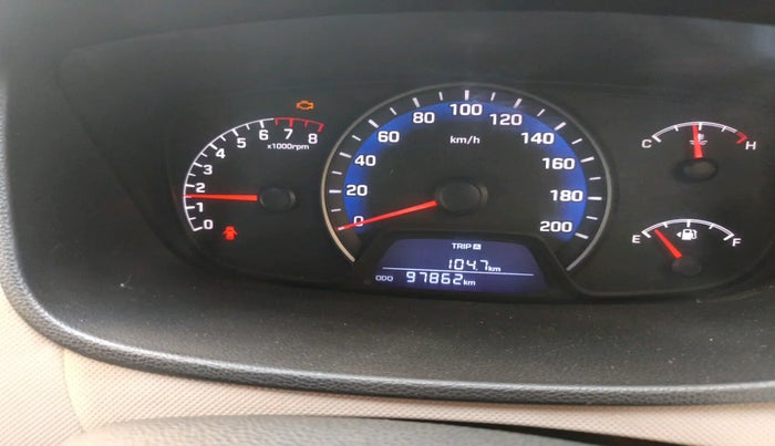 2016 Hyundai Xcent BASE 1.2, Petrol, Manual, 97,862 km, interior