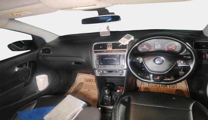 2021 Volkswagen Polo HIGHLINE PLUS 1.0L TSI, Petrol, Manual, 1,11,516 km, interior