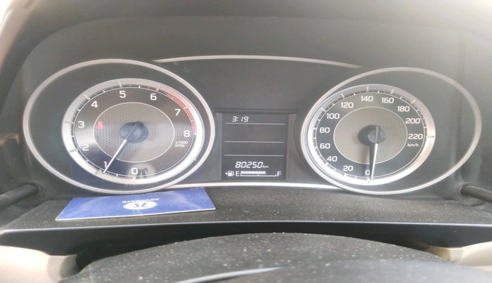 2019 Maruti Dzire VXI, Petrol, Manual, 80,250 km, interior