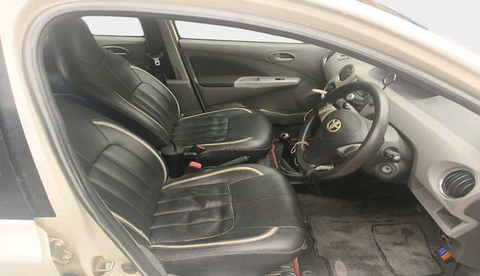 2011 Toyota Etios V, Petrol, Manual, 1,45,544 km, interior
