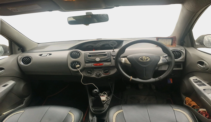 2011 Toyota Etios V, Petrol, Manual, 1,45,544 km, interior