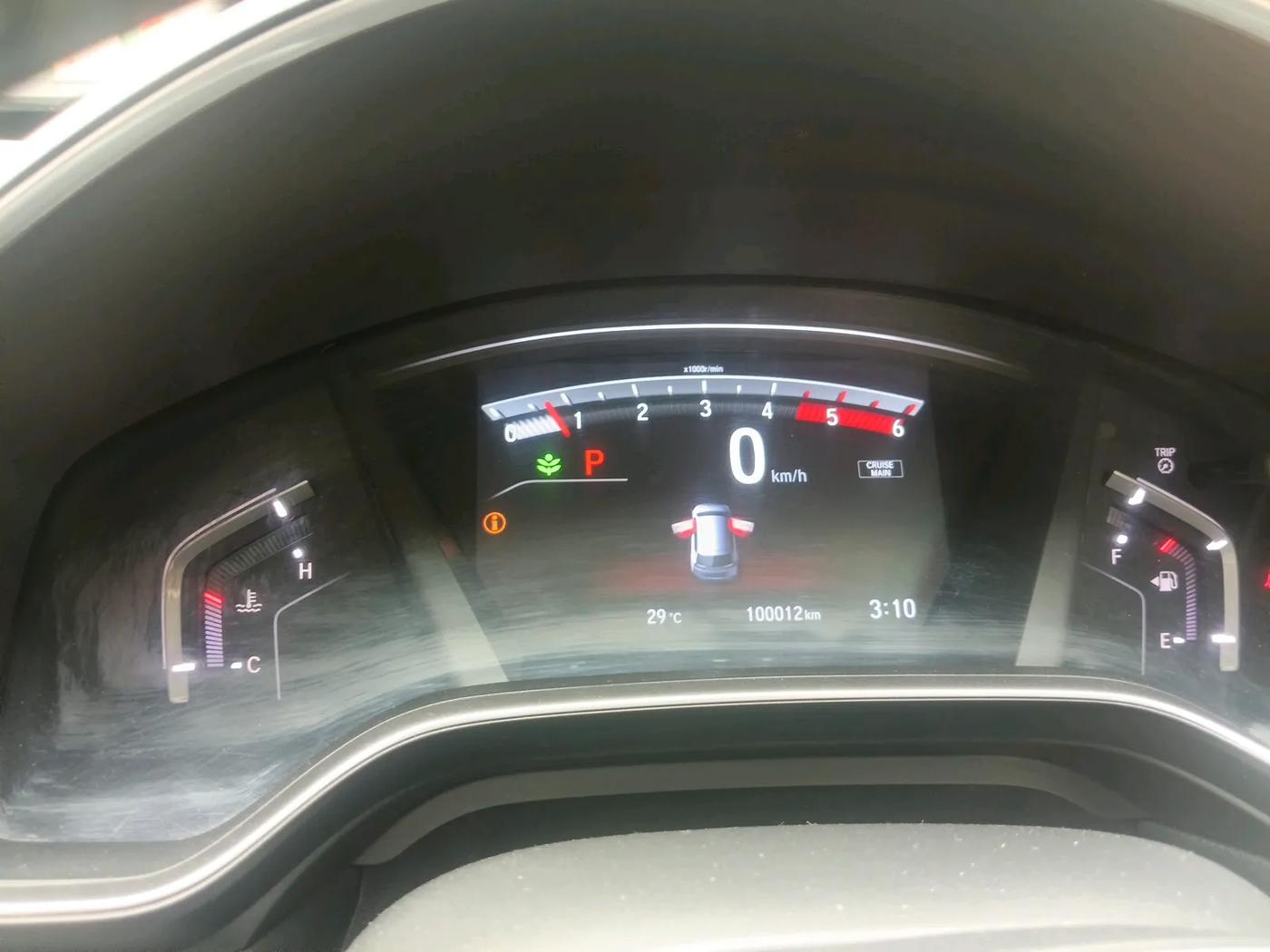 2018 Honda CRV 1.6L I-DTEC AWD AT, Diesel, Automatic, 1,02,087 km, interior