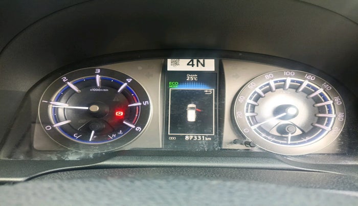 2018 Toyota Innova Crysta 2.4 VX 8 STR, Diesel, Manual, 87,331 km, interior