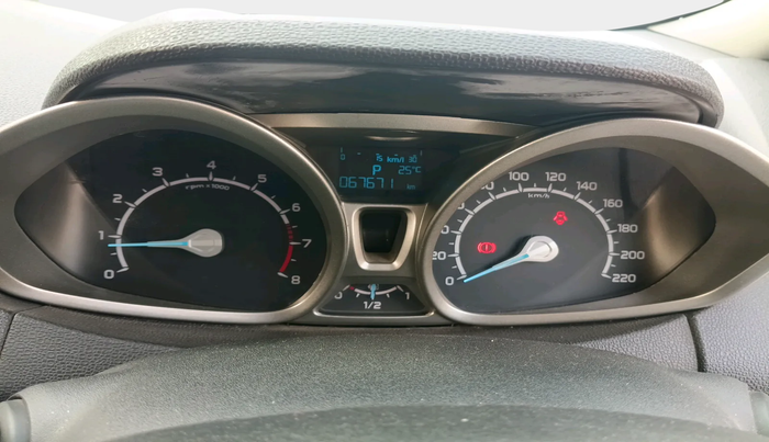 2015 Ford Ecosport TITANIUM 1.5L PETROL AT, Petrol, Automatic, 67,671 km, interior