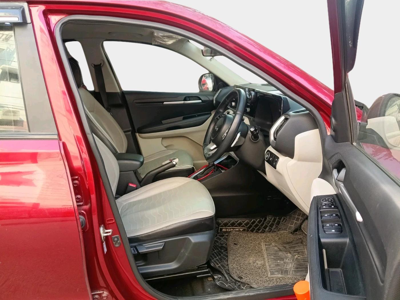 2022 KIA SONET HTX 1.5 AT, Diesel, Automatic, 62,657 km, interior