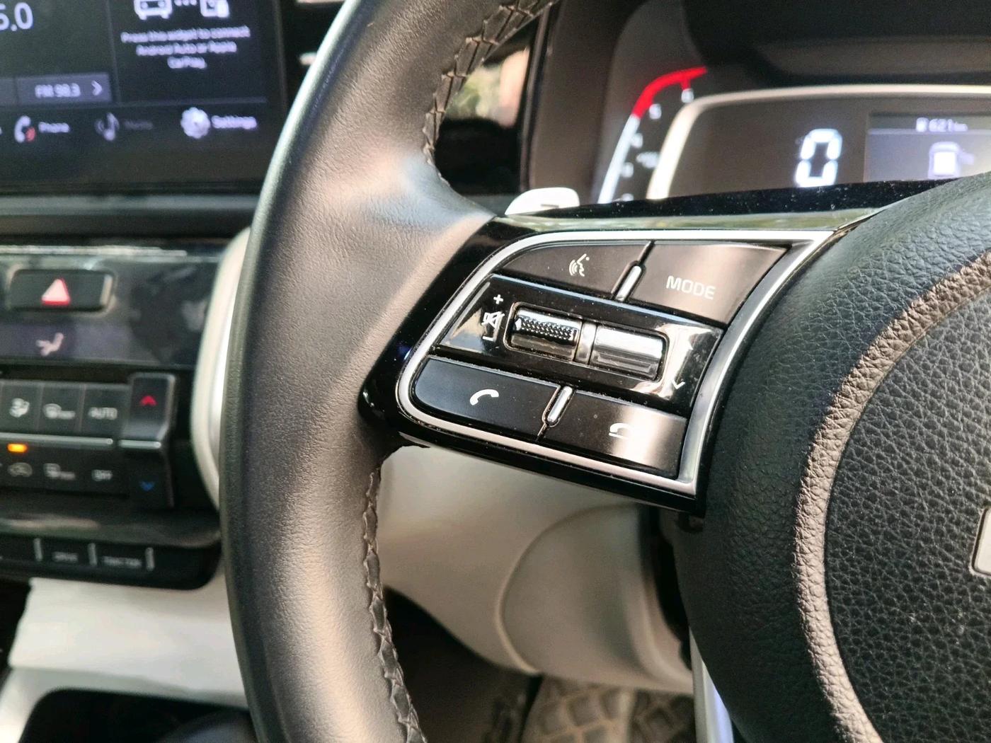 2022 KIA SONET HTX 1.5 AT, Diesel, Automatic, 62,657 km, interior