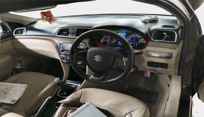 2018 Maruti Ciaz DELTA 1.5 SHVS MT PETROL, Petrol, Manual, 80,448 km, interior
