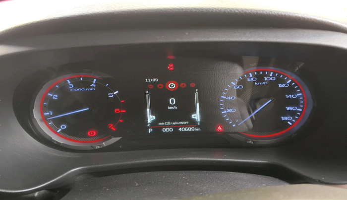 2021 Mahindra Thar LX  P 4WD AT CONVERTIBLE, Petrol, Automatic, 40,689 km, interior