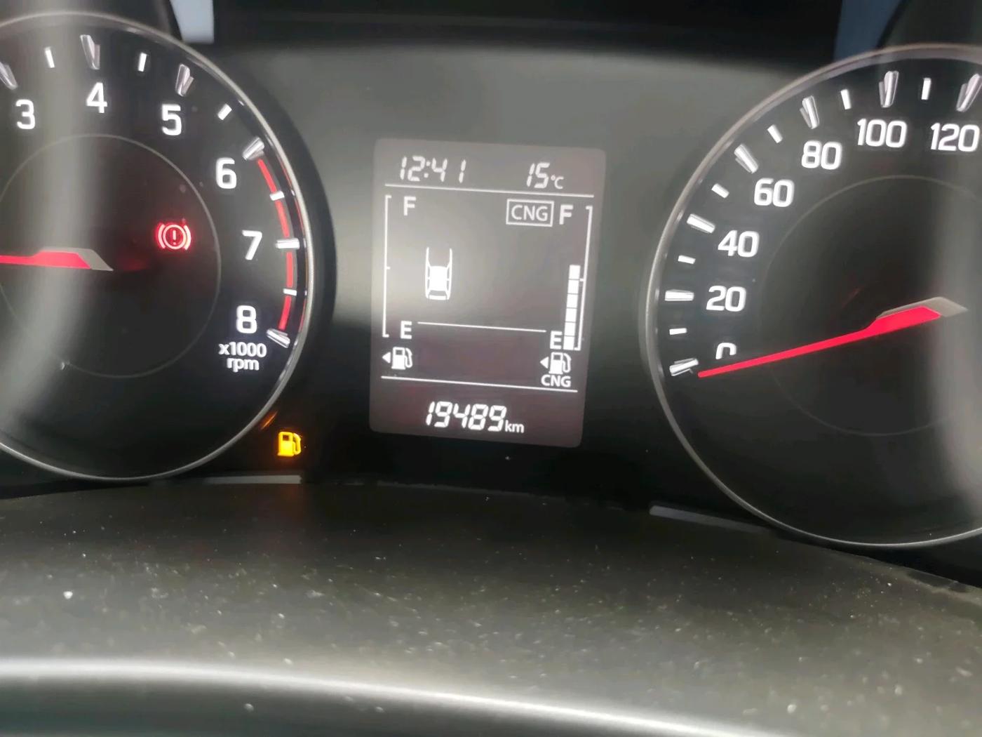 2025 Maruti Dzire ZXi CNG, CNG, Manual, 19,489 km, interior