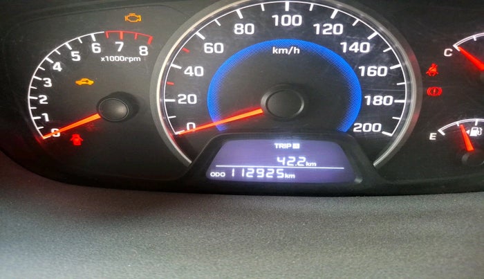 2016 Hyundai Grand i10 SPORTZ 1.2 KAPPA VTVT, Petrol, Manual, 1,12,925 km, interior