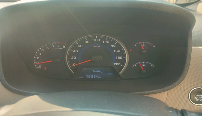 2014 Hyundai Grand i10 SPORTZ 1.2 KAPPA VTVT, Petrol, Manual, 76,500 km, interior