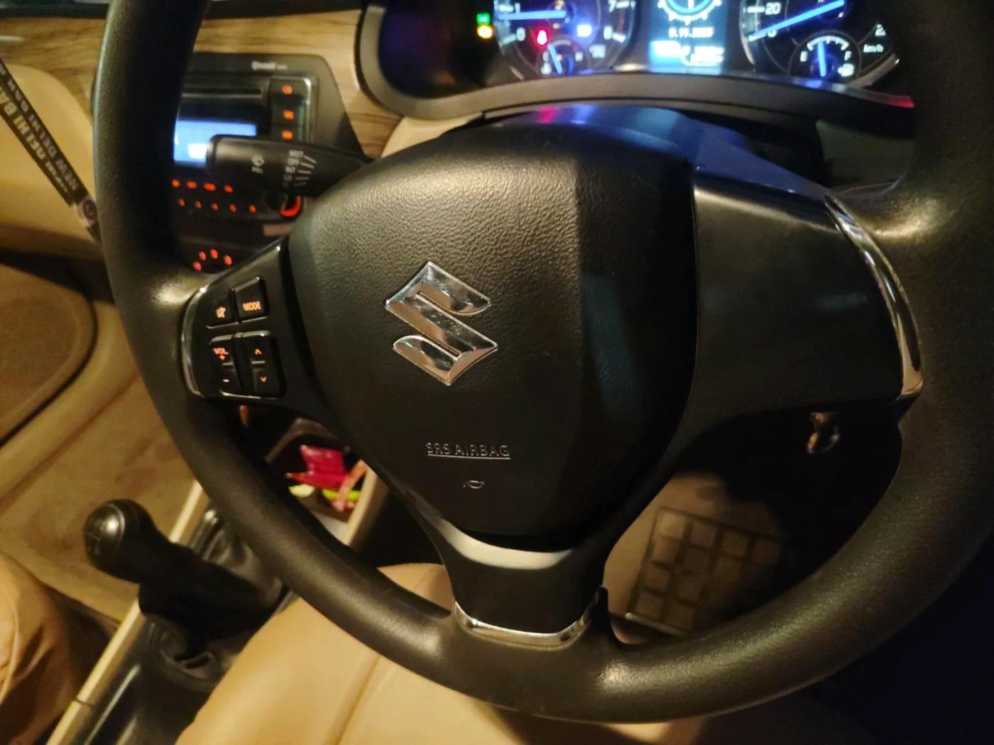 2022 Maruti Ciaz SIGMA 1.5 SHVS MT  PETROL, Petrol, Manual, 58,142 km, interior