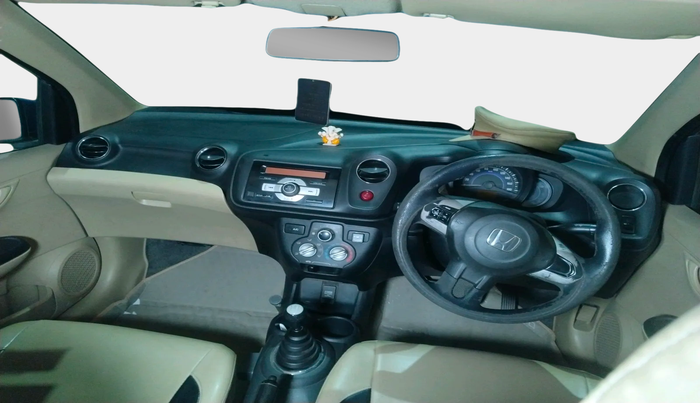 2015 Honda Amaze 1.2L I-VTEC S, Petrol, Manual, 1,90,898 km, interior