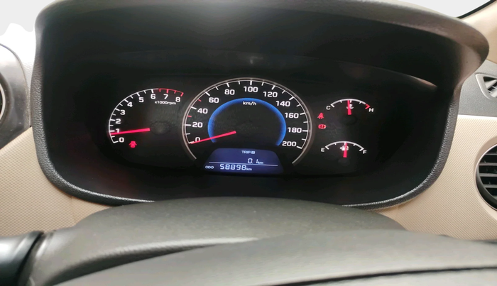 2016 Hyundai Grand i10 SPORTZ 1.2 KAPPA VTVT, Petrol, Manual, 58,898 km, interior