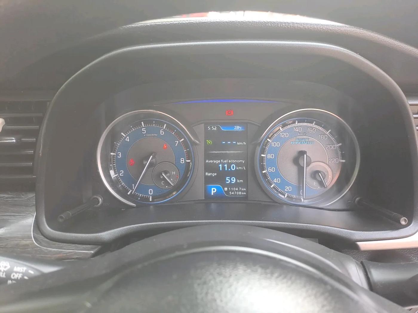 2022 Maruti XL6 ZETA AT, Petrol, Automatic, 54,708 km, interior