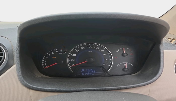 2016 Hyundai Grand i10 MAGNA AT 1.2 KAPPA VTVT, Petrol, Automatic, 61,722 km, interior