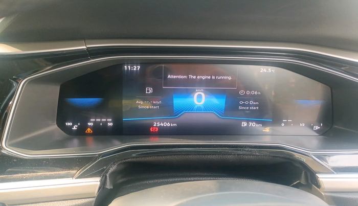 2024 Volkswagen VIRTUS Topline 1.0 TSI MT (Electric Seats), Petrol, Manual, 25,406 km, interior