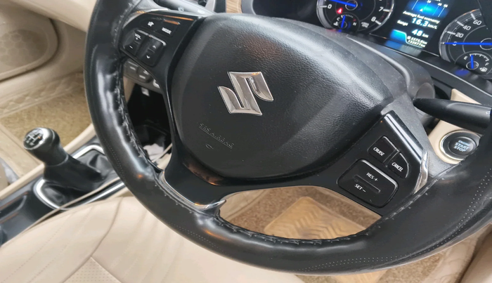 2022 Maruti Ciaz ZETA 1.5 SHVS MT PETROL, Petrol, Manual, 1,32,077 km, interior