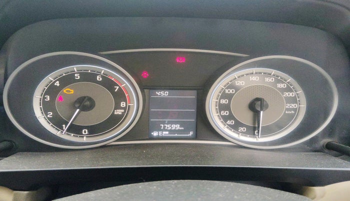 2019 Maruti Dzire VXI, Petrol, Manual, 77,599 km, interior