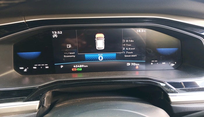 2023 Volkswagen VIRTUS TOPLINE TSI 1.0 AT, Petrol, Automatic, 45,489 km, interior