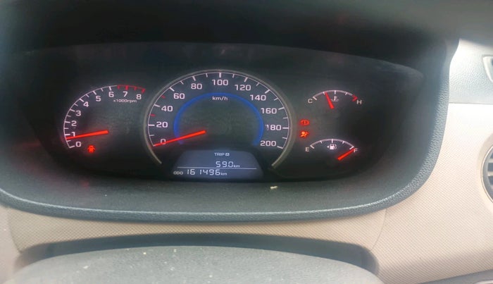 2016 Hyundai Grand i10 SPORTZ 1.2 KAPPA VTVT, Petrol, Manual, 1,61,496 km, interior