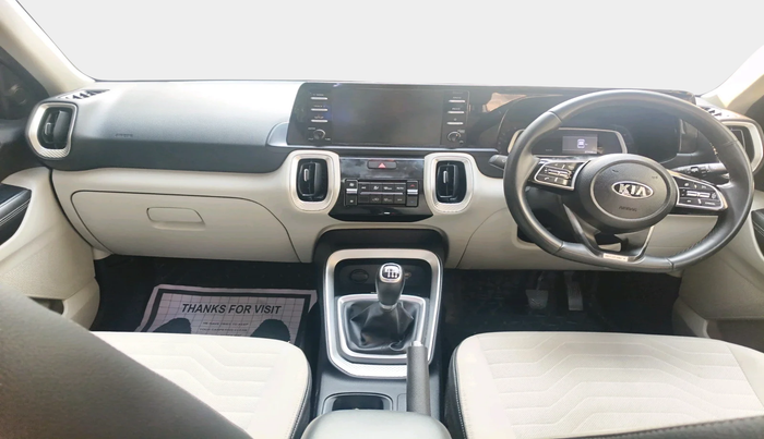 2020 KIA SONET HTX 1.0 IMT, Petrol, Manual, 37,496 km, interior