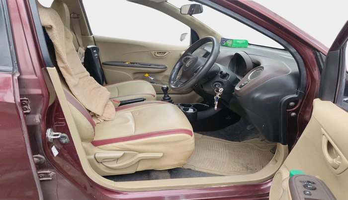 2014 Honda Amaze 1.2L I-VTEC S, Petrol, Manual, 93,522 km, interior