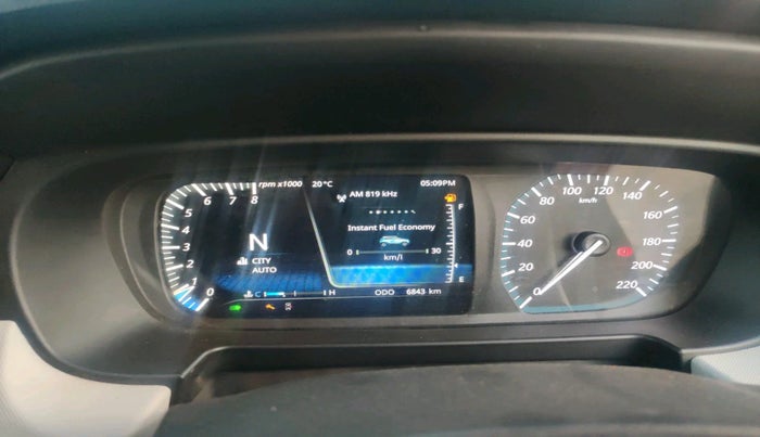 2024 Tata PUNCH CREATIVE  AMT, Petrol, Automatic, 6,843 km, interior