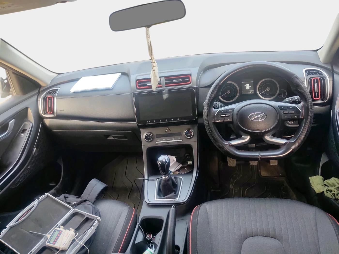 2023 Hyundai Creta S PLUS KNIGHT 1.5 PETROL DUAL TONE, Petrol, Manual, 59,391 km, interior