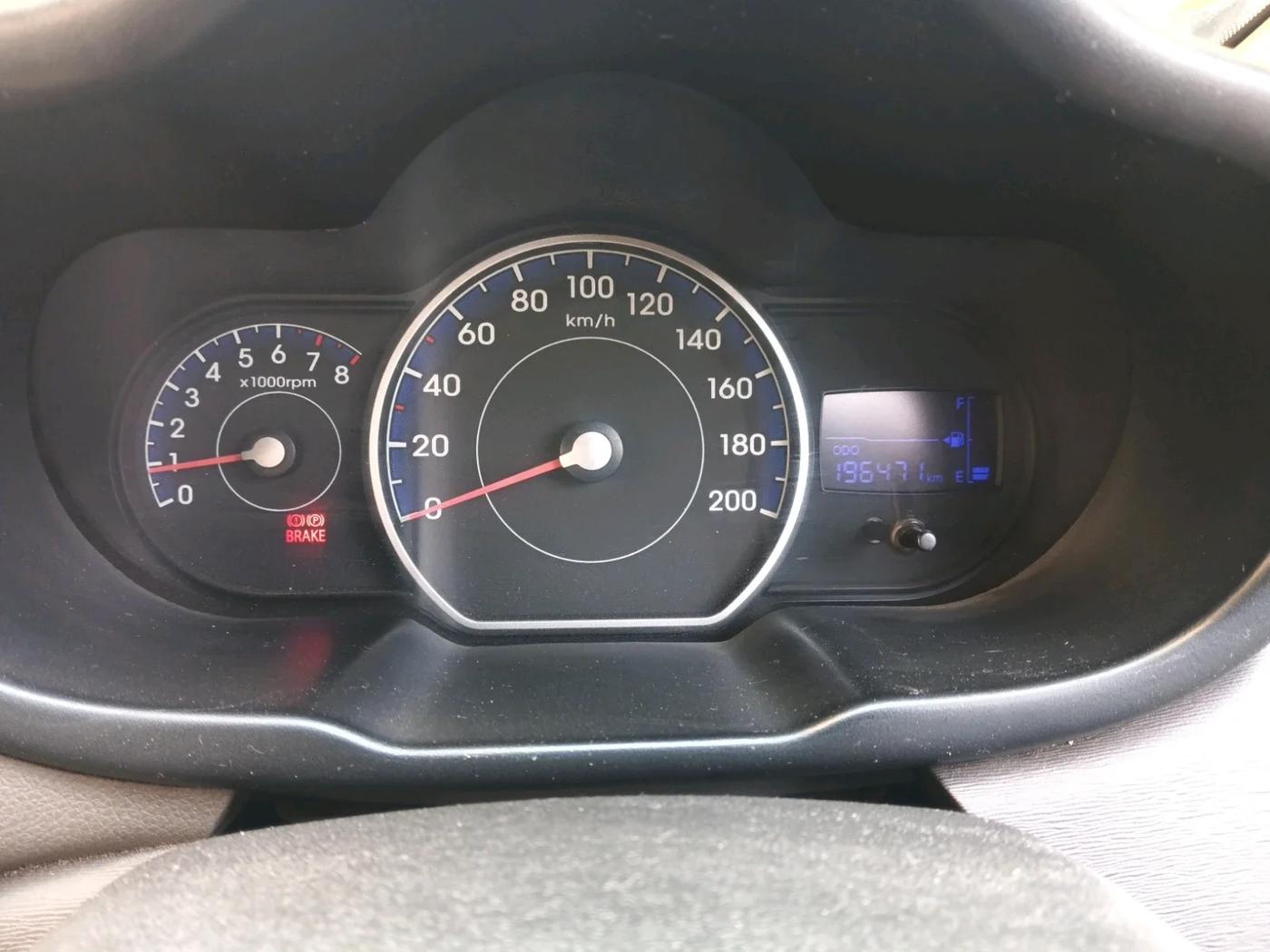 2013 Hyundai i10 MAGNA 1.2, CNG, Manual, 1,96,471 km, interior