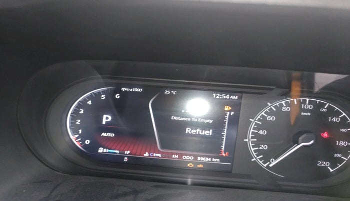 2022 Tata Harrier XZA PLUS 2.0L DARK EDITION, Diesel, Automatic, 59,634 km, interior