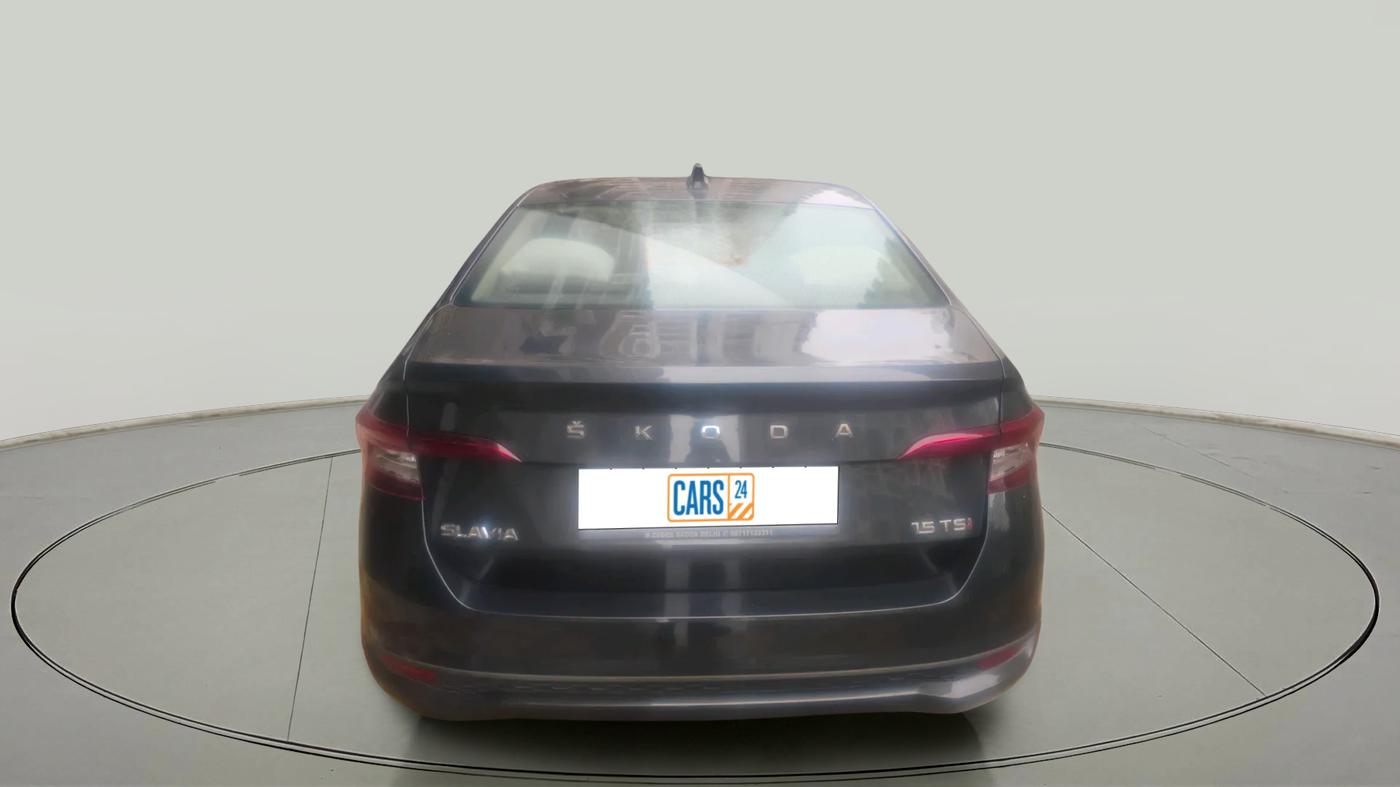 2023 Skoda SLAVIA AMBITION 1.5L TSI AT, Petrol, Automatic, 4,209 km, exterior