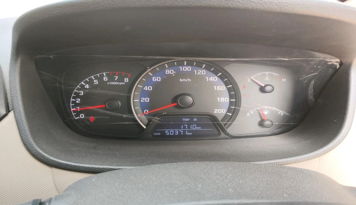 2015 Hyundai Xcent S 1.2, CNG, Manual, 50,371 km, interior