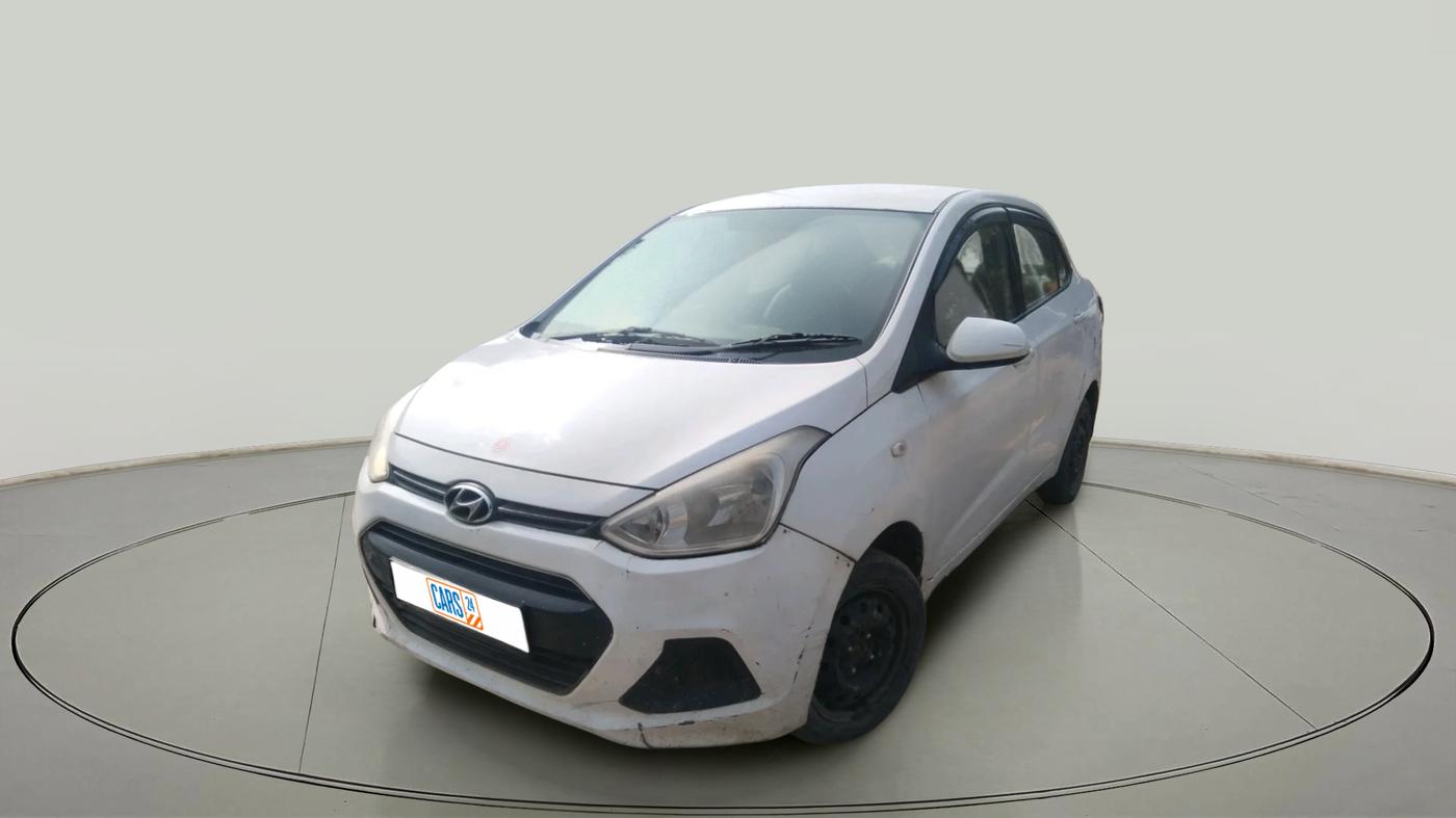 2016 Hyundai Xcent BASE 1.2, Petrol, Manual, 1,56,666 km, exterior