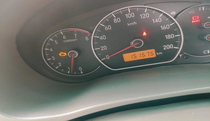 2012 Maruti SX4 VXI CNG, Petrol, Manual, 1,51,575 km, interior