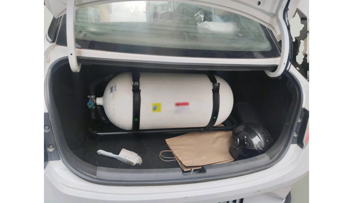 2024 Hyundai AURA S 1.2 CNG, Petrol, Manual, 33,009 km, exterior