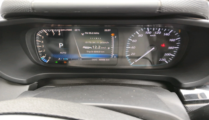 2022 Tata ALTROZ XZA PLUS DARK EDTION, Petrol, Automatic, 40,936 km, interior